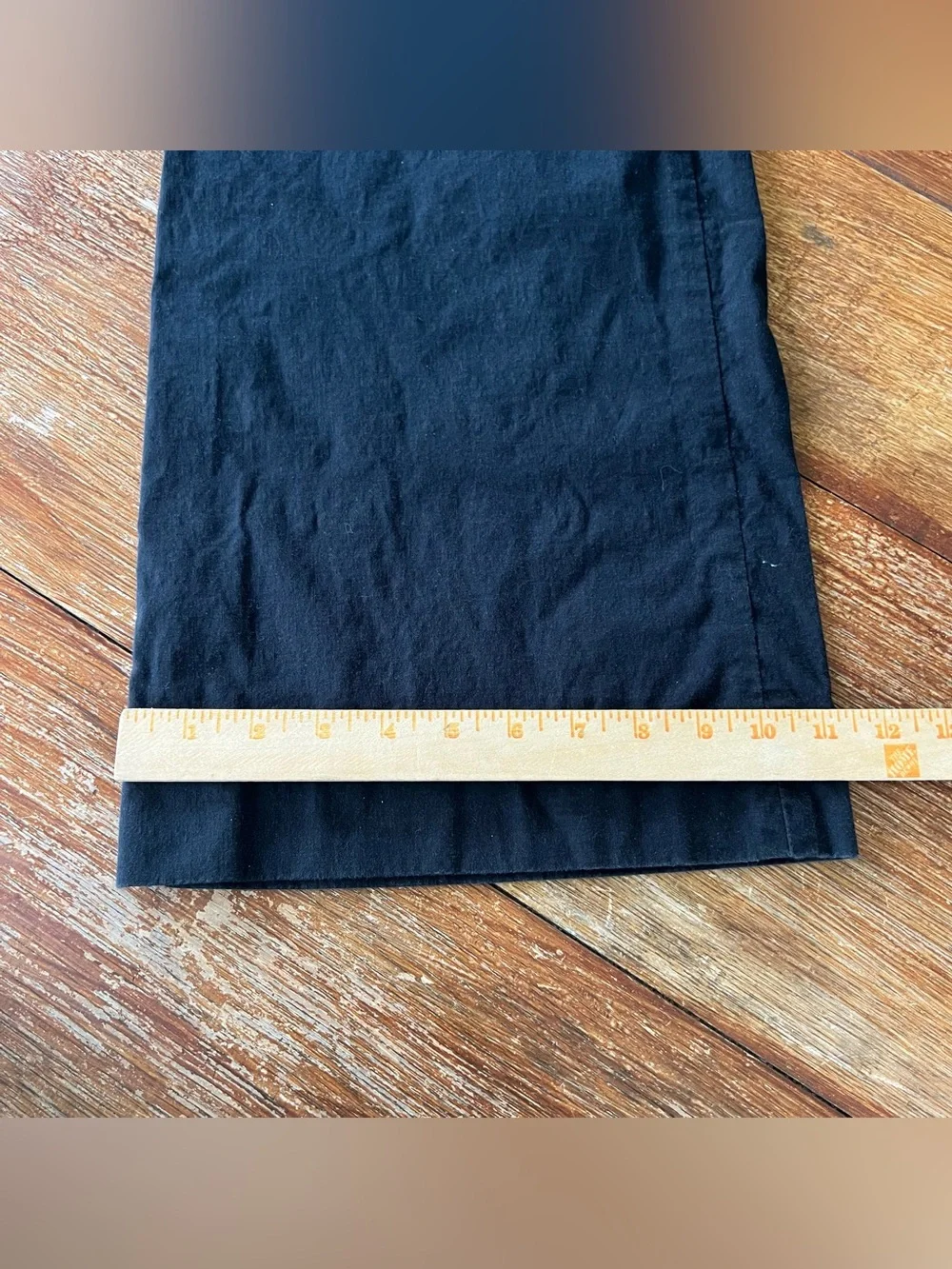 J.Crew Factory Lizzie High Rise Patch Pocket Wide Leg Pants Black Size 31